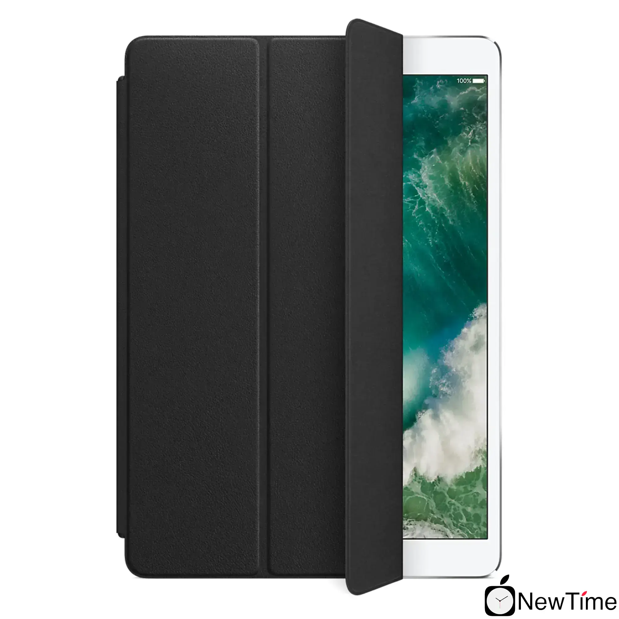 Apple Leather Smart Cover for iPad 7 10.2" / Air 3 / Pro 10.5" - Black (MPUD2)